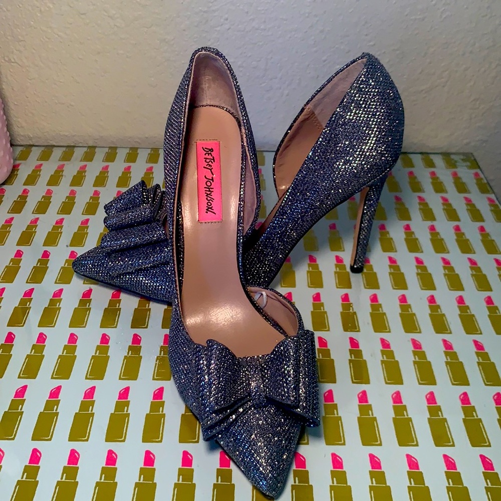 Betsey Johnson D’Orsay Evening Pumps Size 8